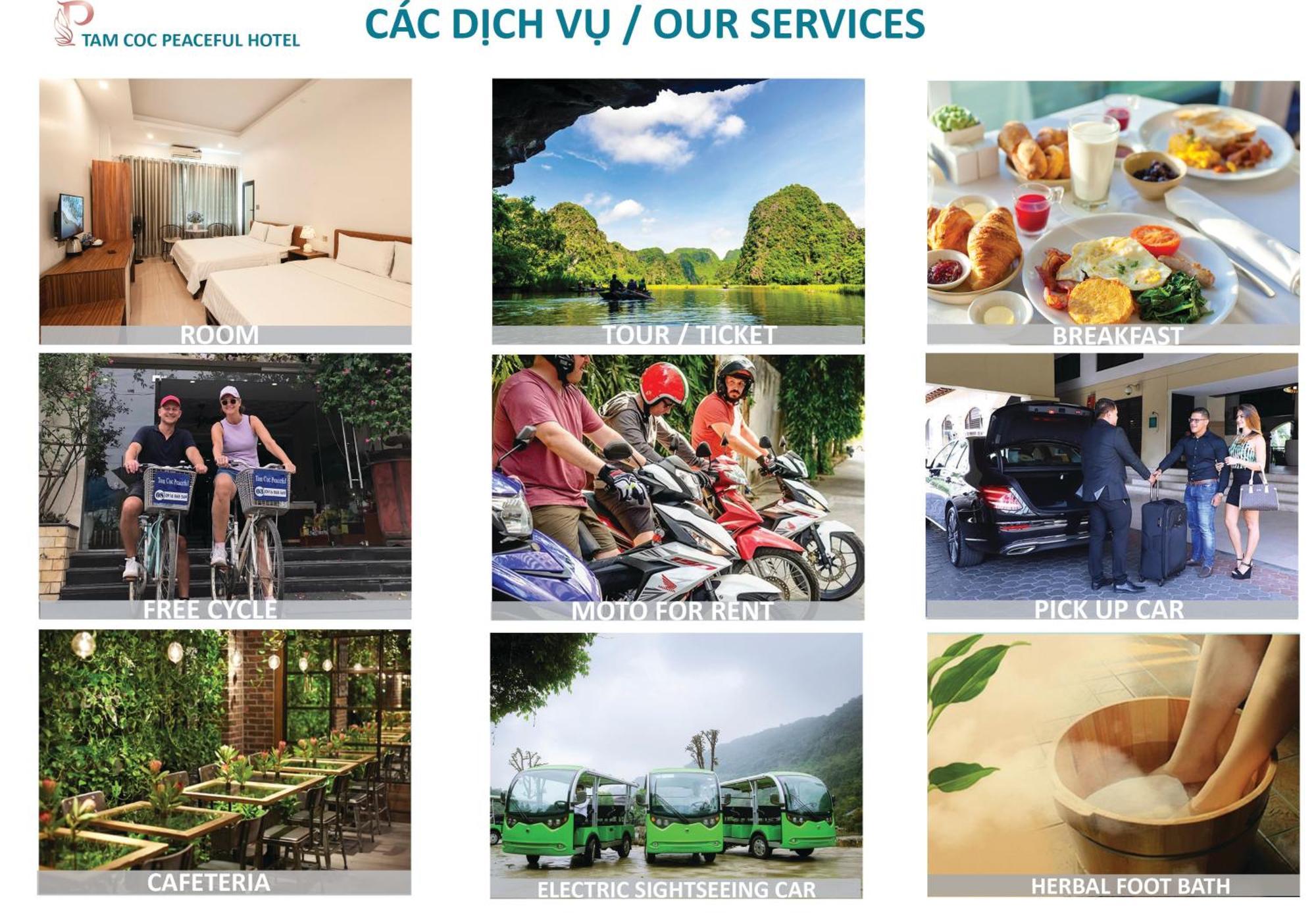 Tam Coc Peaceful Hotel Нин Бин Екстериор снимка